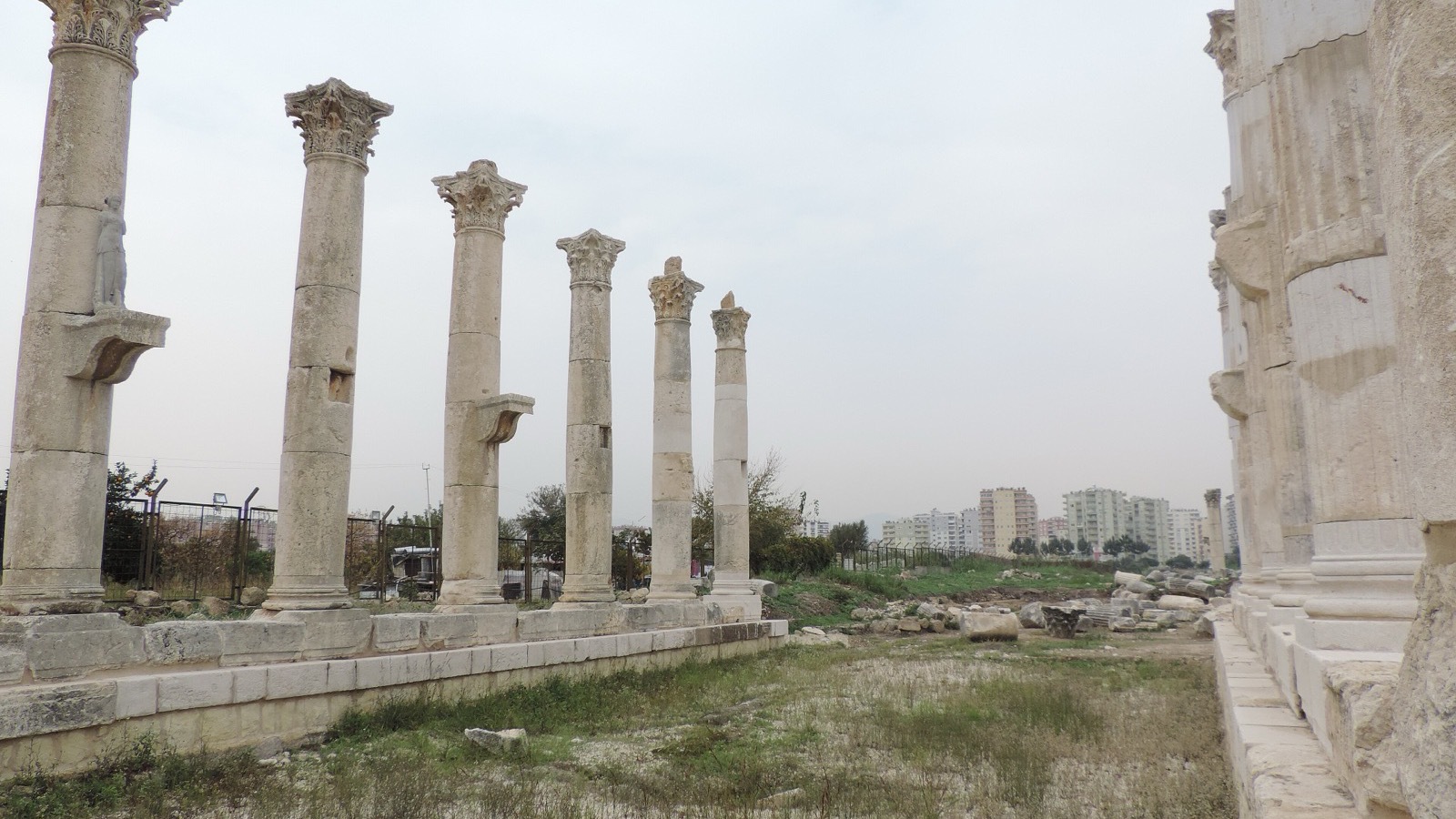 Soli-Pompeipolis — Sütunlu cadde